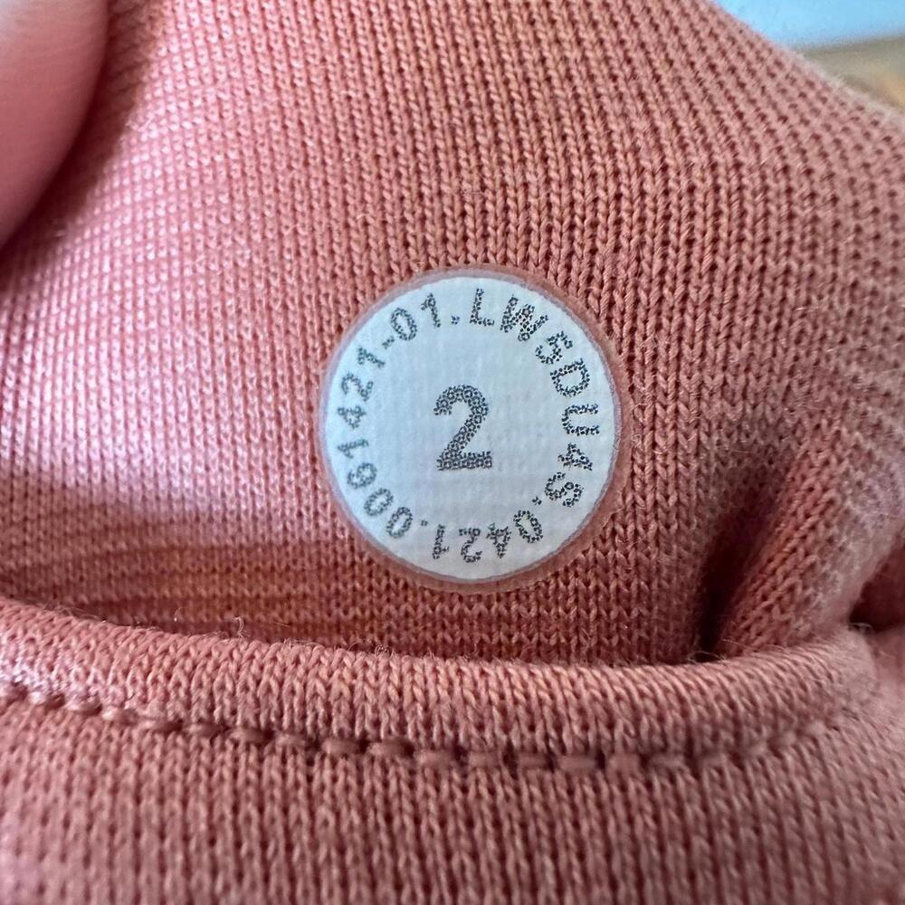 EUC Lululemon Align High-Rise Pant with Pockets 25" Pink Savannah Sz 2 - Picture 7 of 8